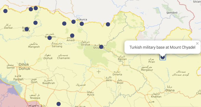 Militarlager Der Turkei In Der Autonomen Region Kurdistan Initiative Fur Frieden Und Hoffnung In Kurdistan